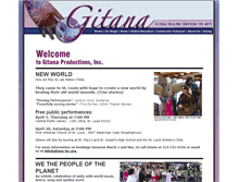 Tablet Screenshot of gitana-inc.org